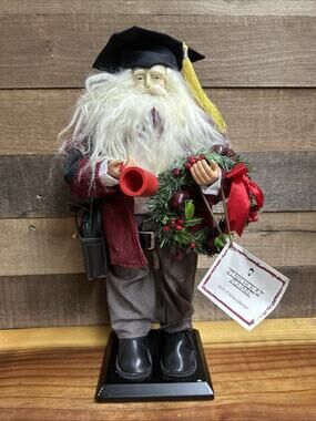 Professor Santa St Nicholas Square Spirit Of Santa Collection 17”